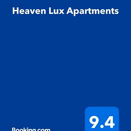 Apartman Heaven Lux Napospart